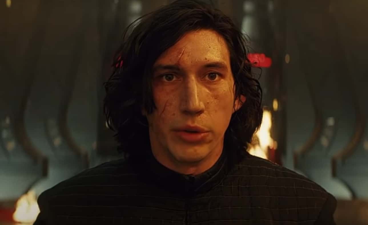 A visually captivating still taken from a pivotal moment in the film Star Wars: Episode VIII - The Last Jedi (2017)