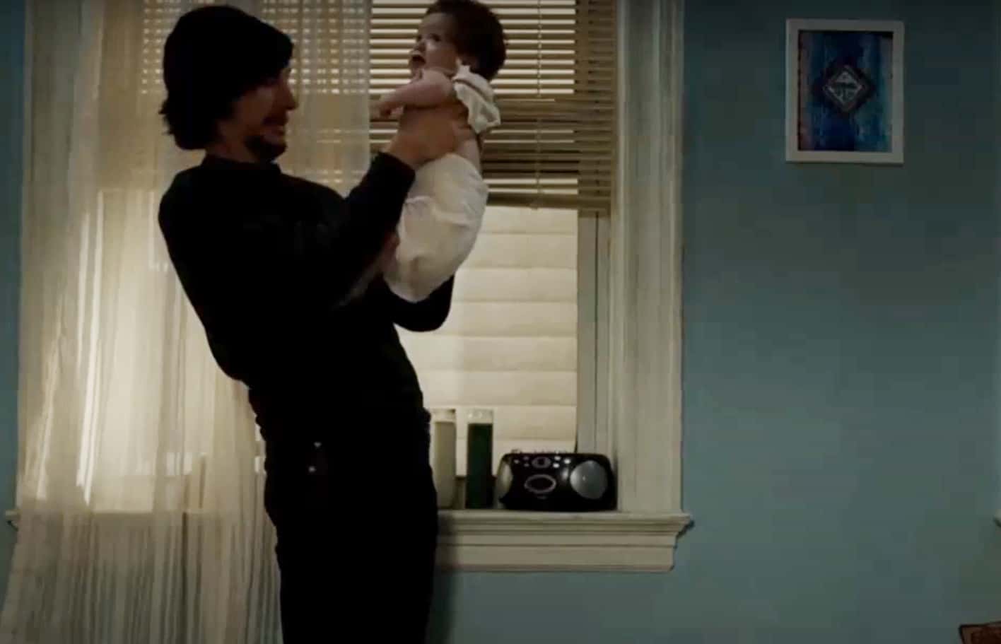 A visually captivating still taken from a pivotal moment in the television series Girls (2012–2017)