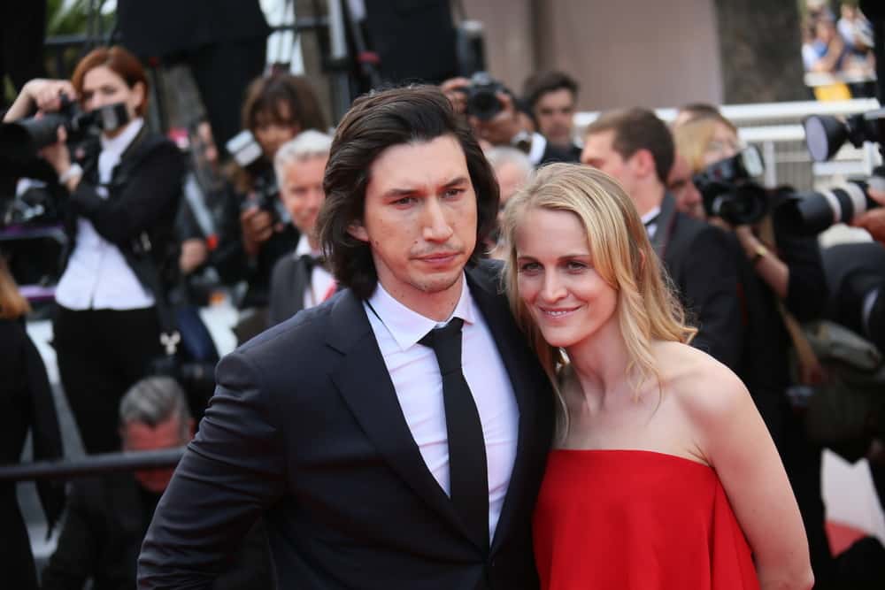 Joanne Tucker and Adam Driver at the annual 69th Cannes Film Festival
