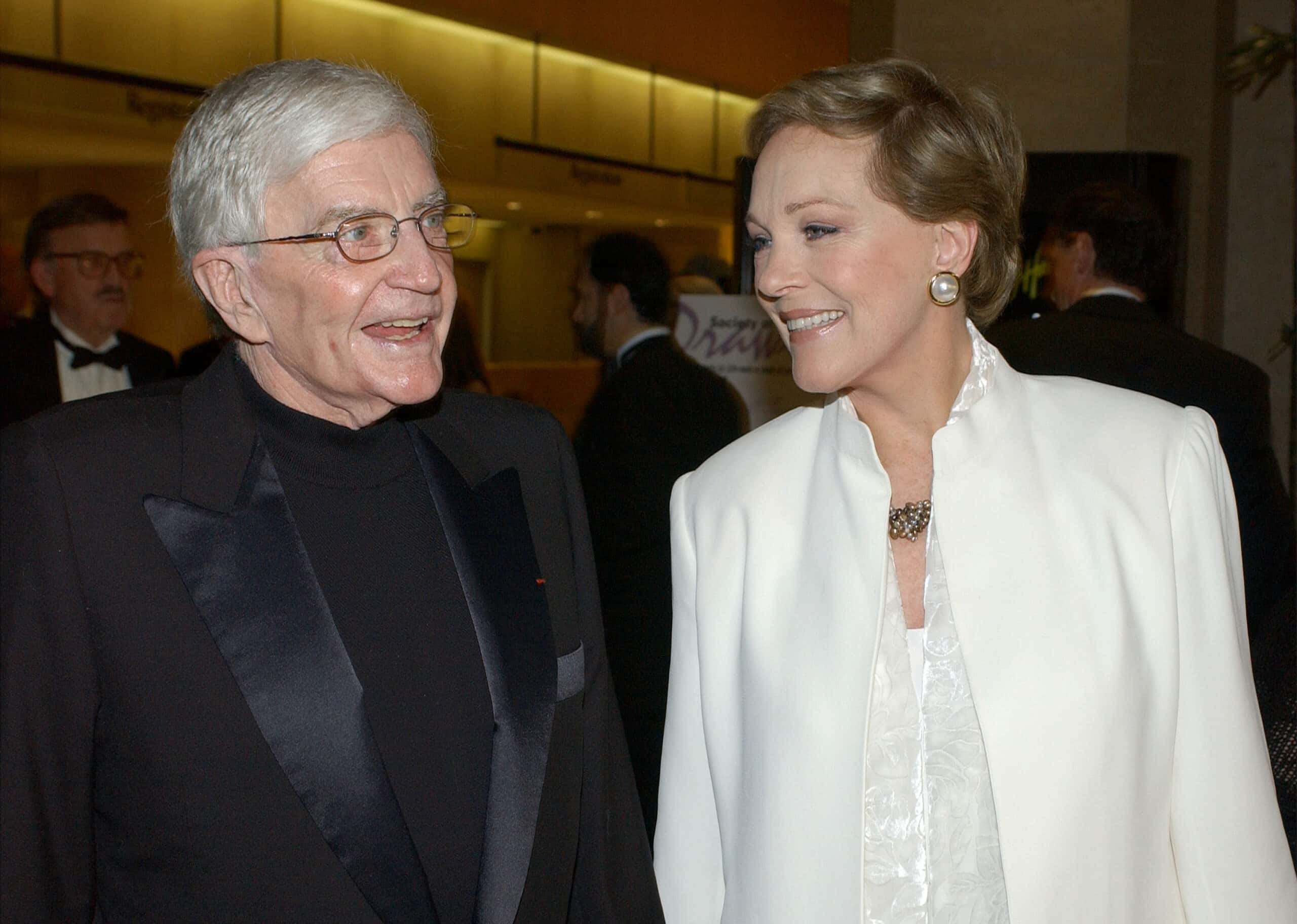 Julie Andrews and husband, director Blake Edwards - 2002