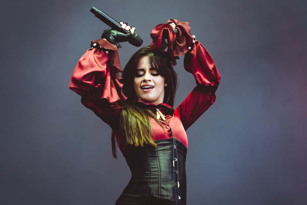 Camila Cabello performs onstage at Zilker Park
