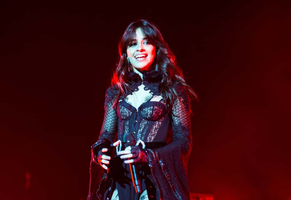 Camila Cabello performing at the 02 Academy
