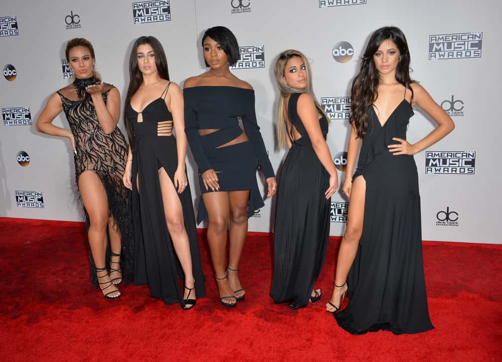 Pop group Fifth Harmony at the 2016 American Music Awards