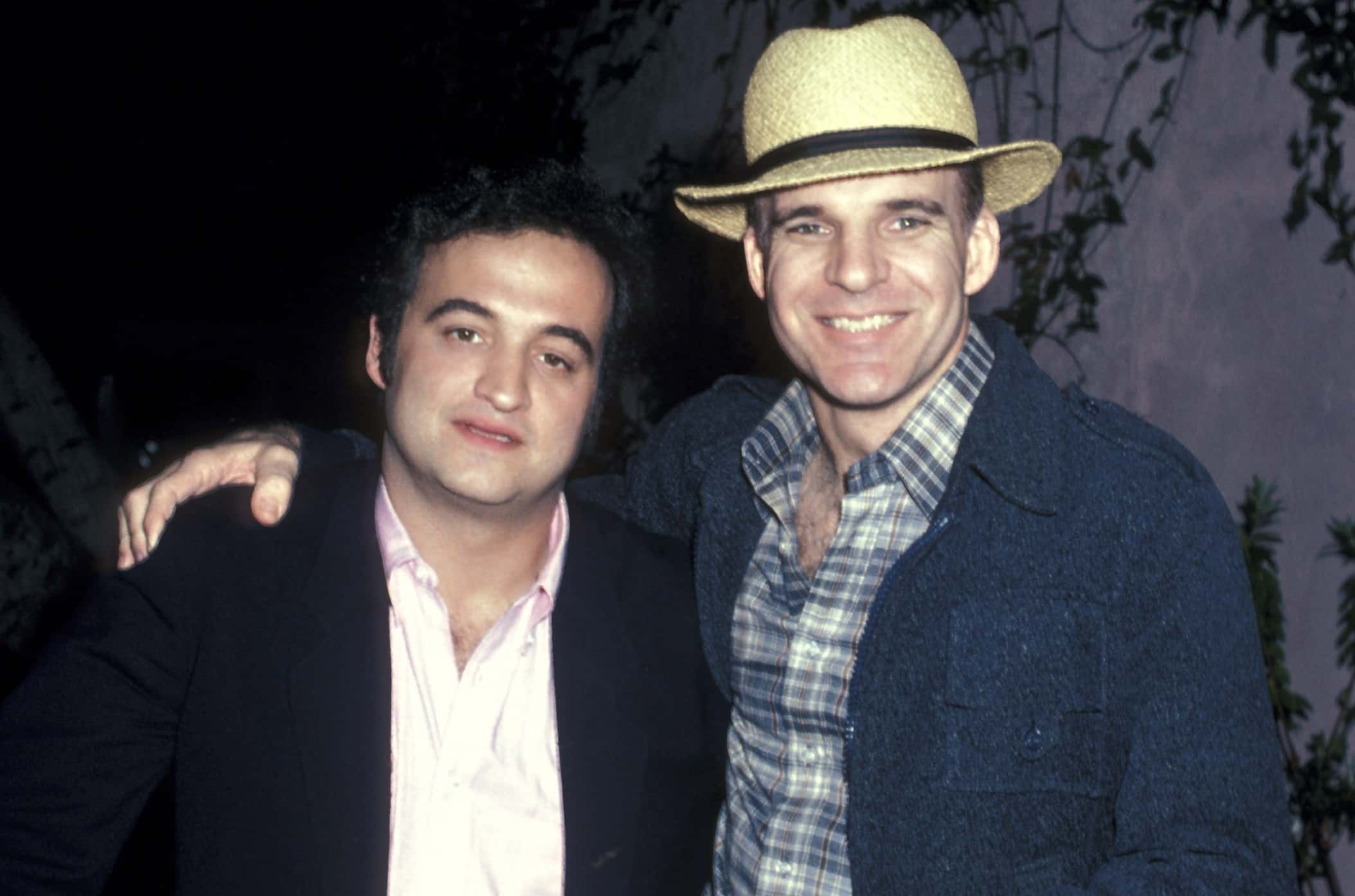 John Belushi and Steve Martin