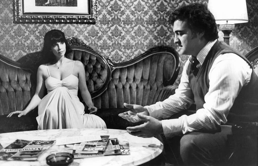 Talia Shire And John Belushi In 'Old Boyfriends'