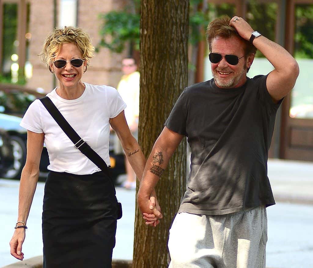 Meg Ryan and John Mellencamp in New York City