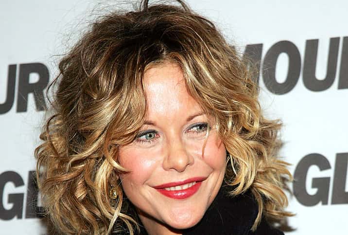 Actress Meg Ryan attends a party