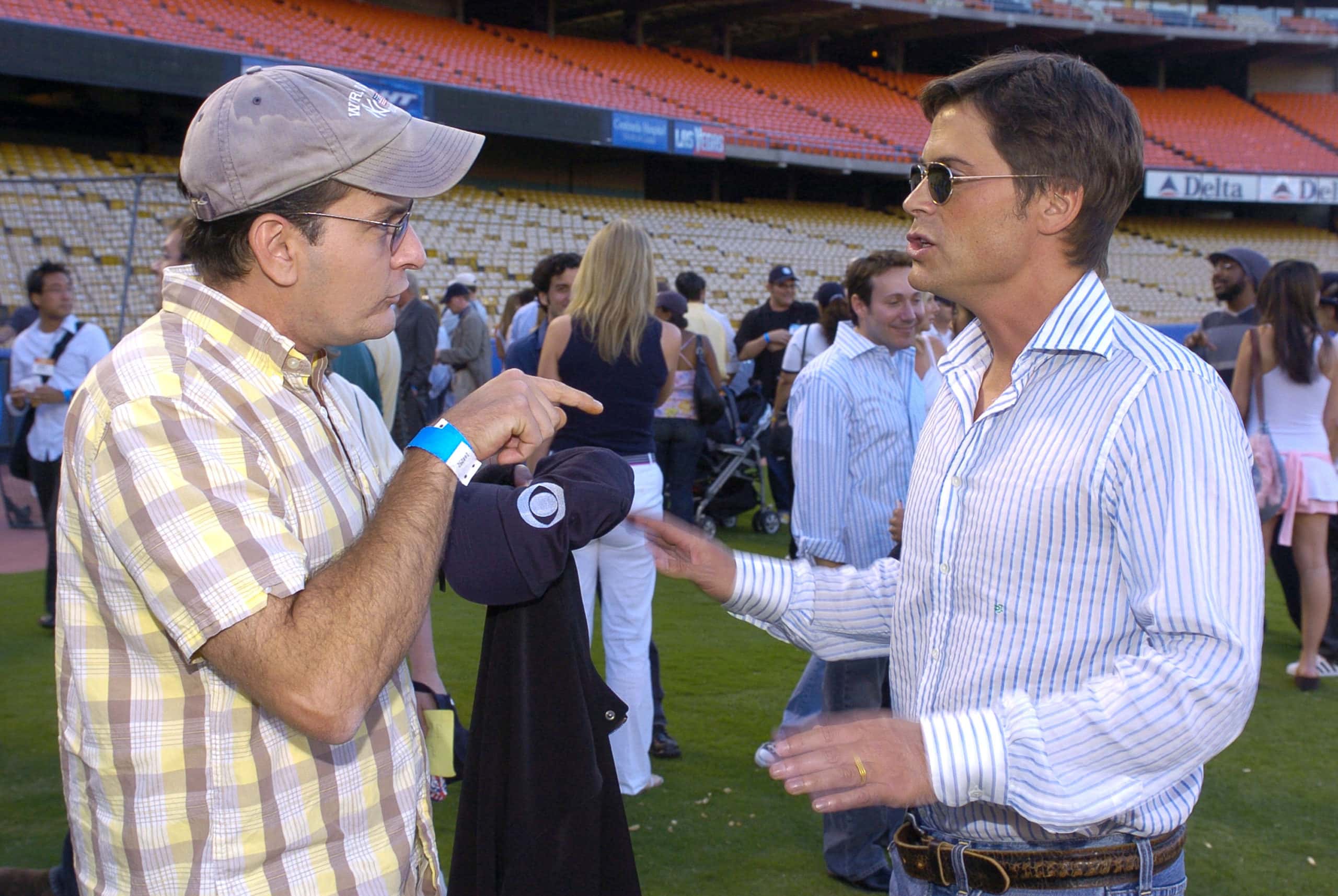 CBS Stars Party at Dodger Stadium
