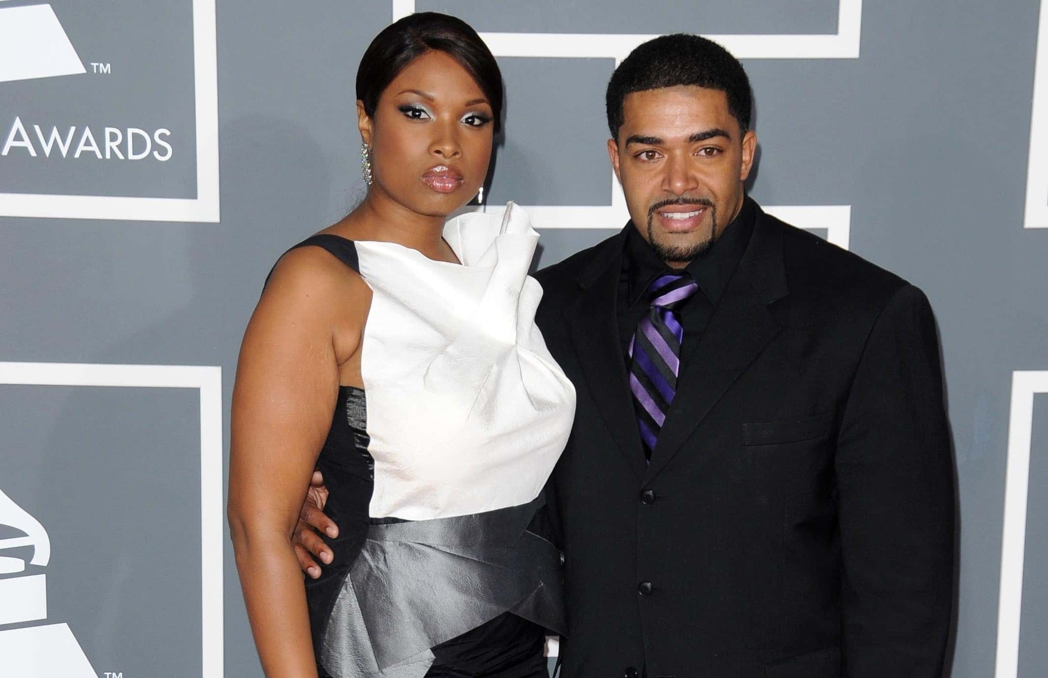 Jennifer Hudson and David Otunga at the 51st Annual Grammy Awards
