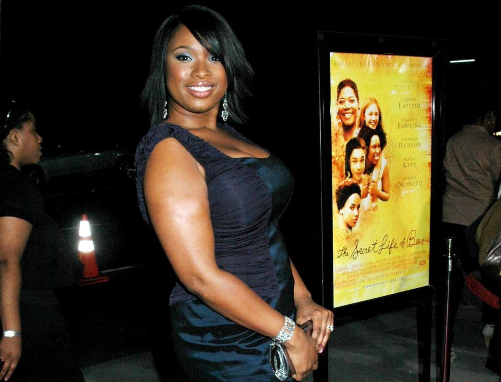 Jennifer Hudson at the Los Angeles Premiere of 'The Secret Life of Bees'