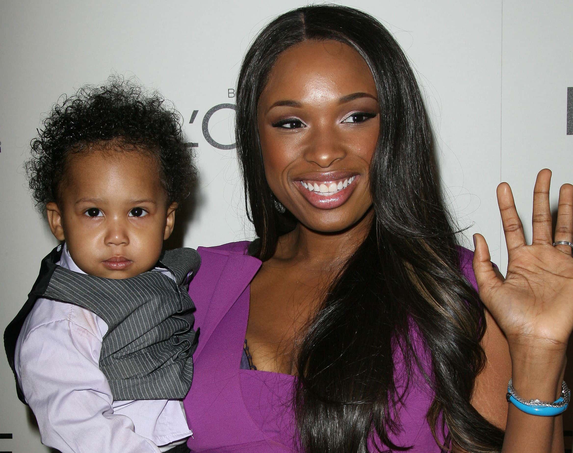 Jennifer Hudson with Son David Daniel Otunga Jr. at the 4th Annual Essence Black Women In Hollywood