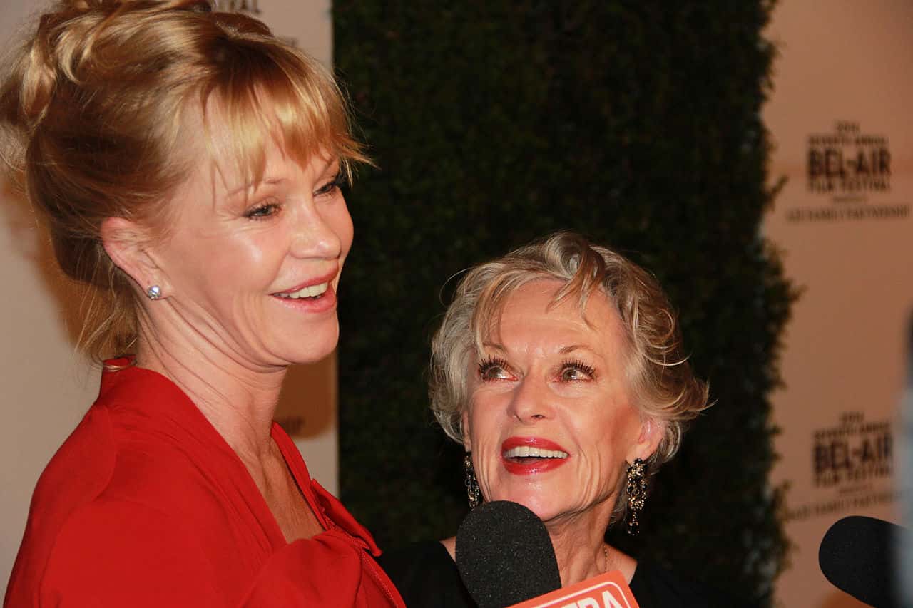 Melanie Griffith & Tippi Hedren at the 2014 Seventh Annual Bel Air Film Festival