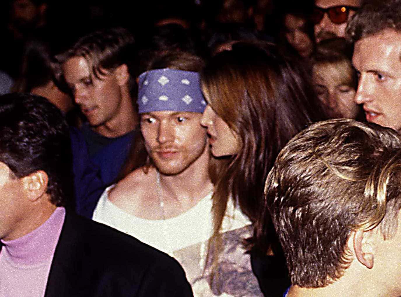 Universal City Axl Rose With Stepahnie Seymore At MTV Awards