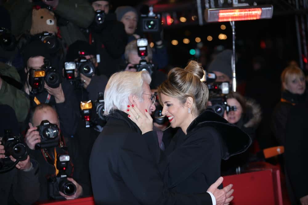 Richard Gere and Alejandra Silva at the 67th Berlinale Film Festival