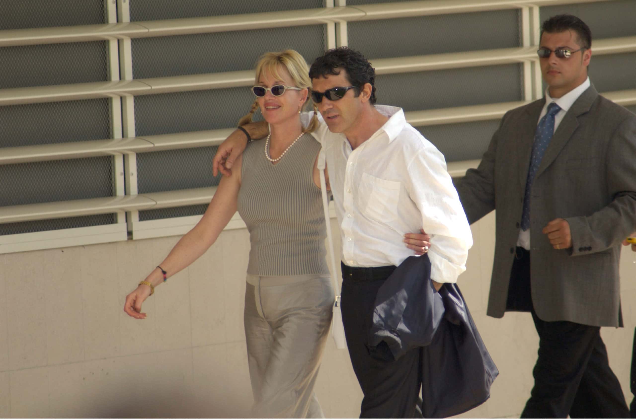 Antonio Banderas and Melanie Griffith  at the Cannes Film Festival