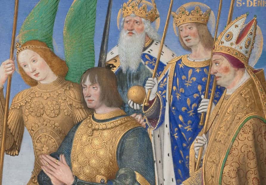 Louis XII of France Kneeling in Prayer