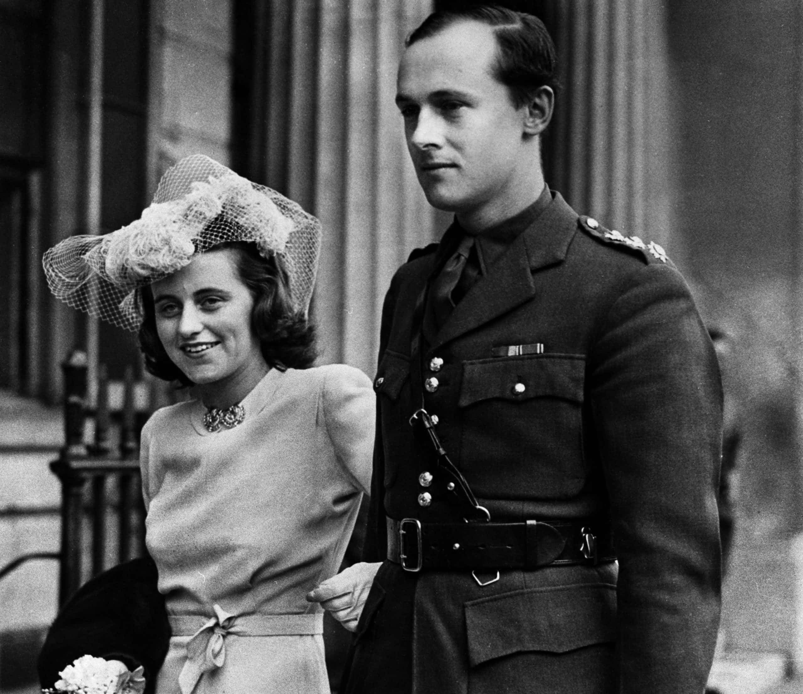 Kathleen Kennedy Cavendish and husband