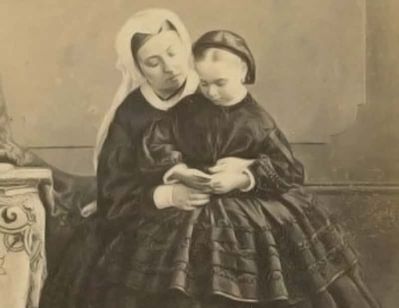 Queen Victoria and Princess Beatrice