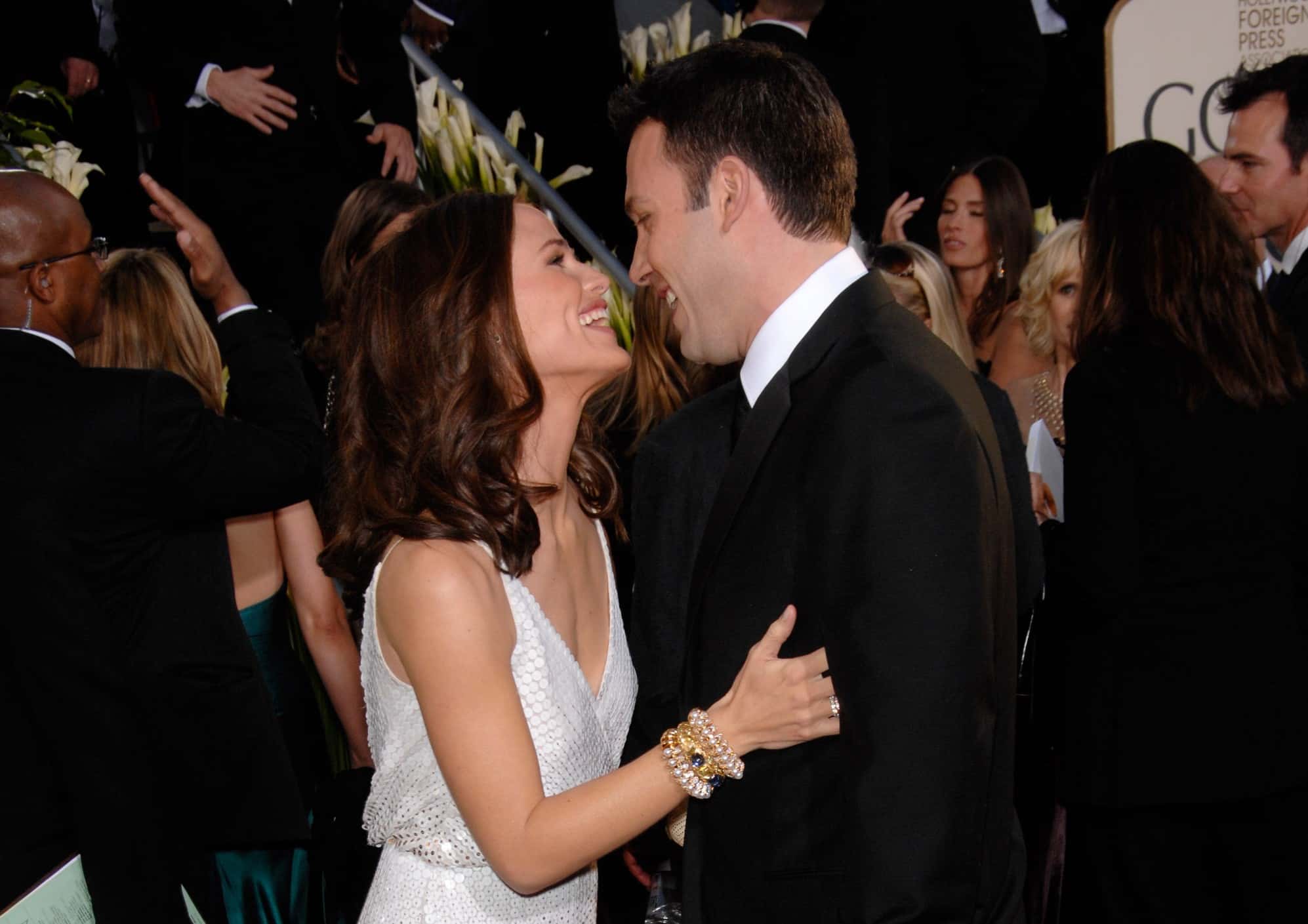 BEN AFFLECK & JENNIFER GARNER at the 64th Annual Golden Globe Awards
