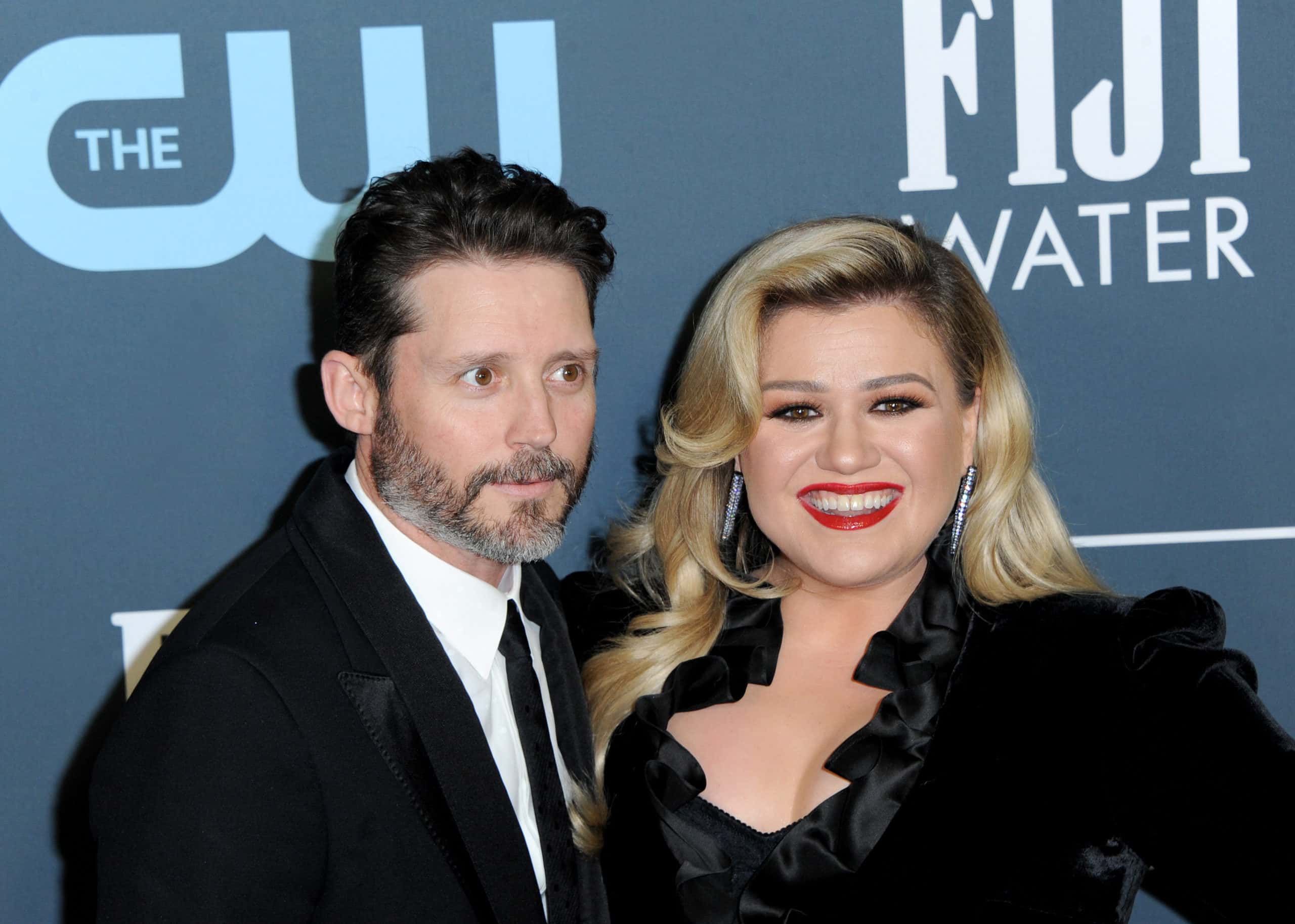 Brandon Blackstock and Kelly Clarkson at the 25th Annual Critics' Choice Awards - 2020