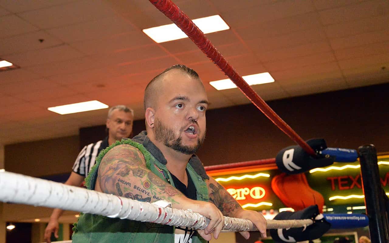 American professional wrestler and YouTuber Hornswoggle