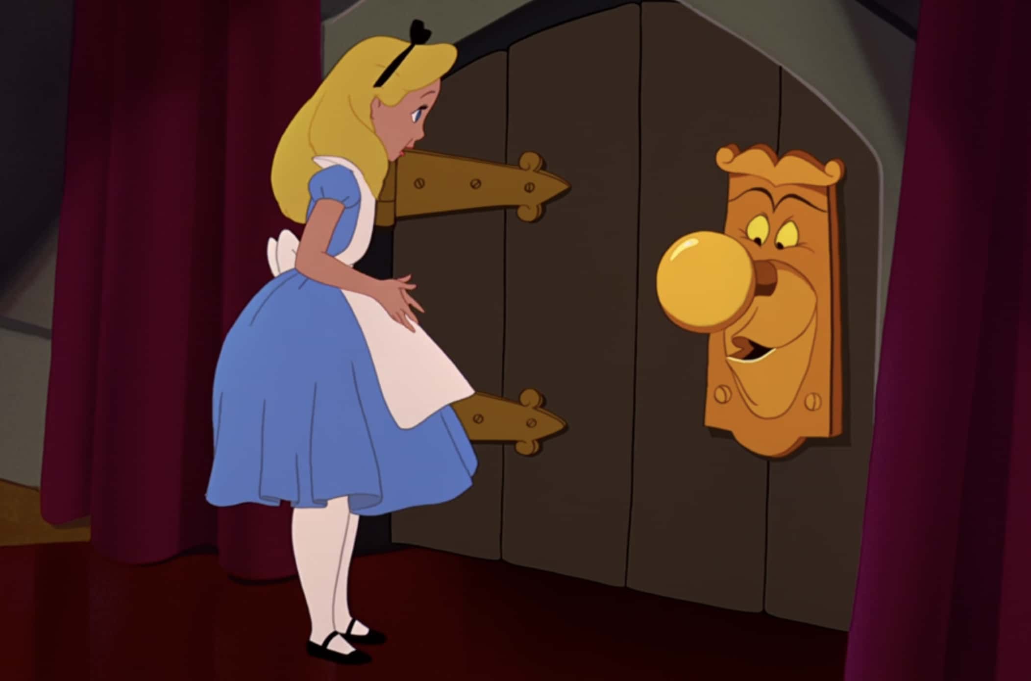 Alice and the talking door knob