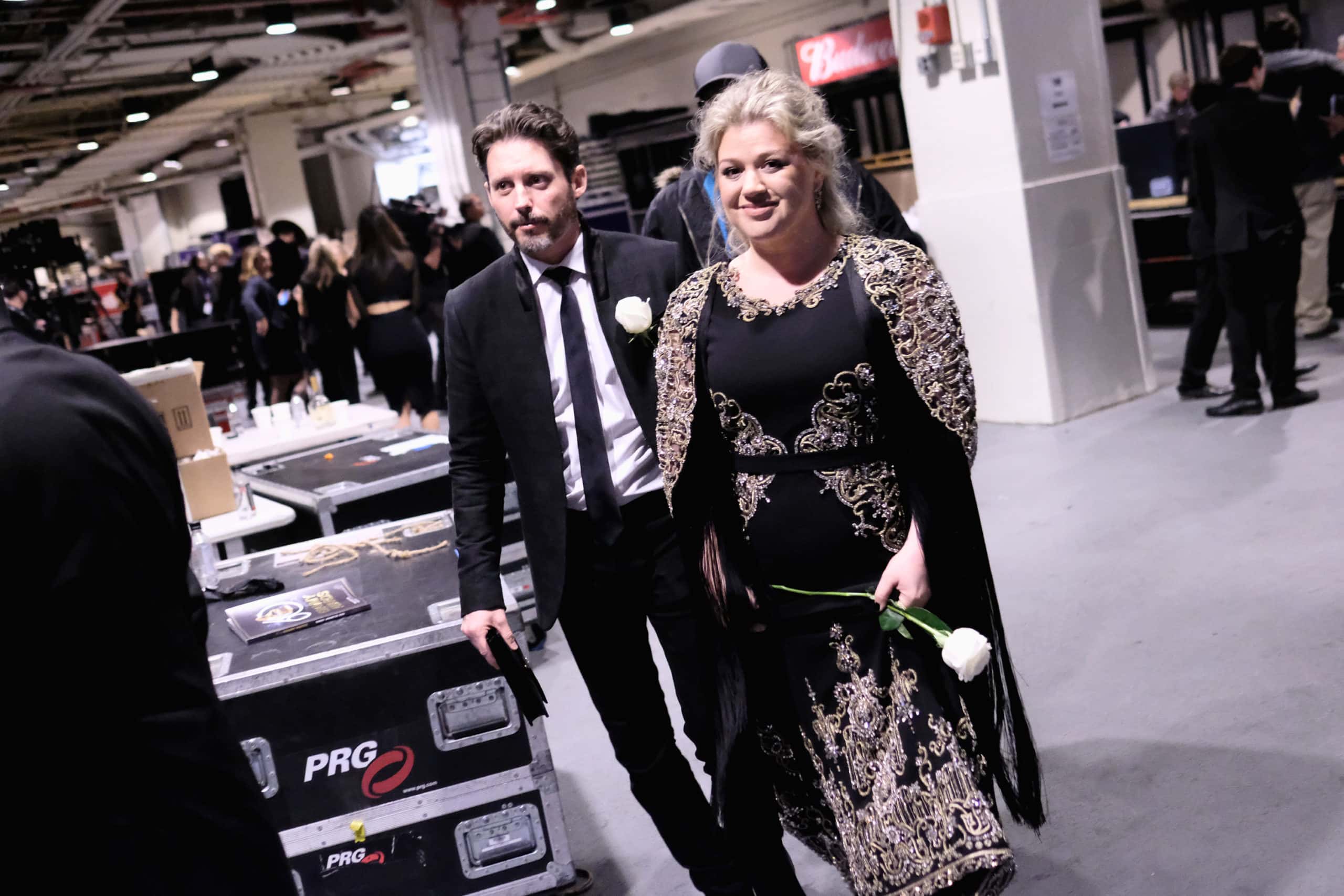 Brandon Blackstock and recording artist Kelly Clarkson