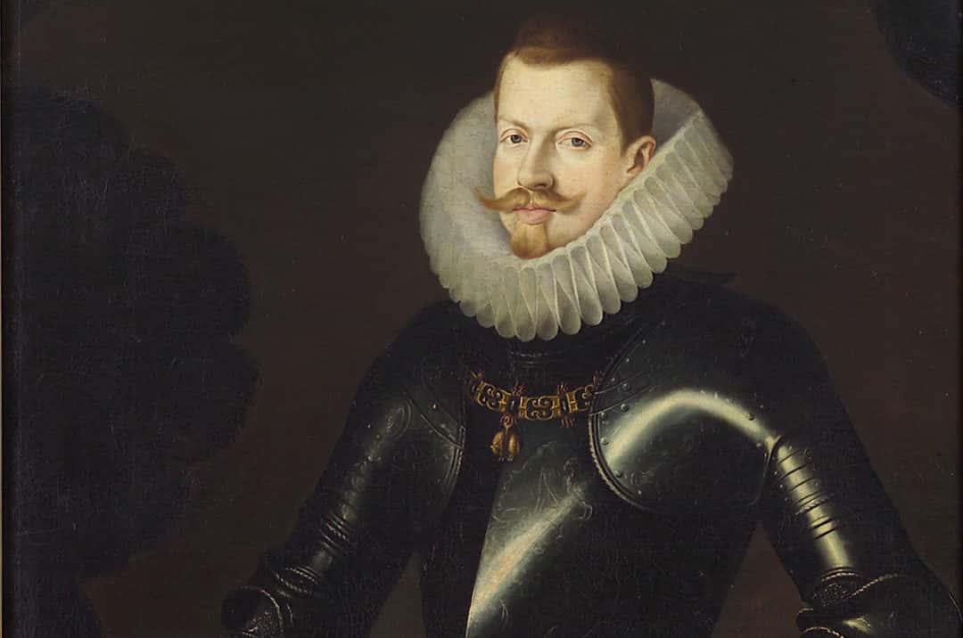 Portrait of Philip III of Spain in armor 
