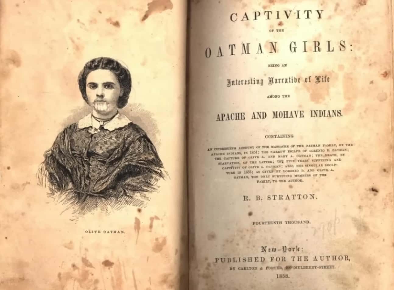 Olive Oatman Facts