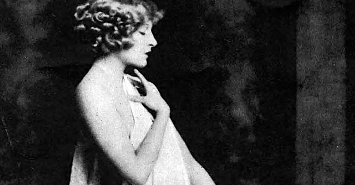 This Silent Film Star Met A Fiery End