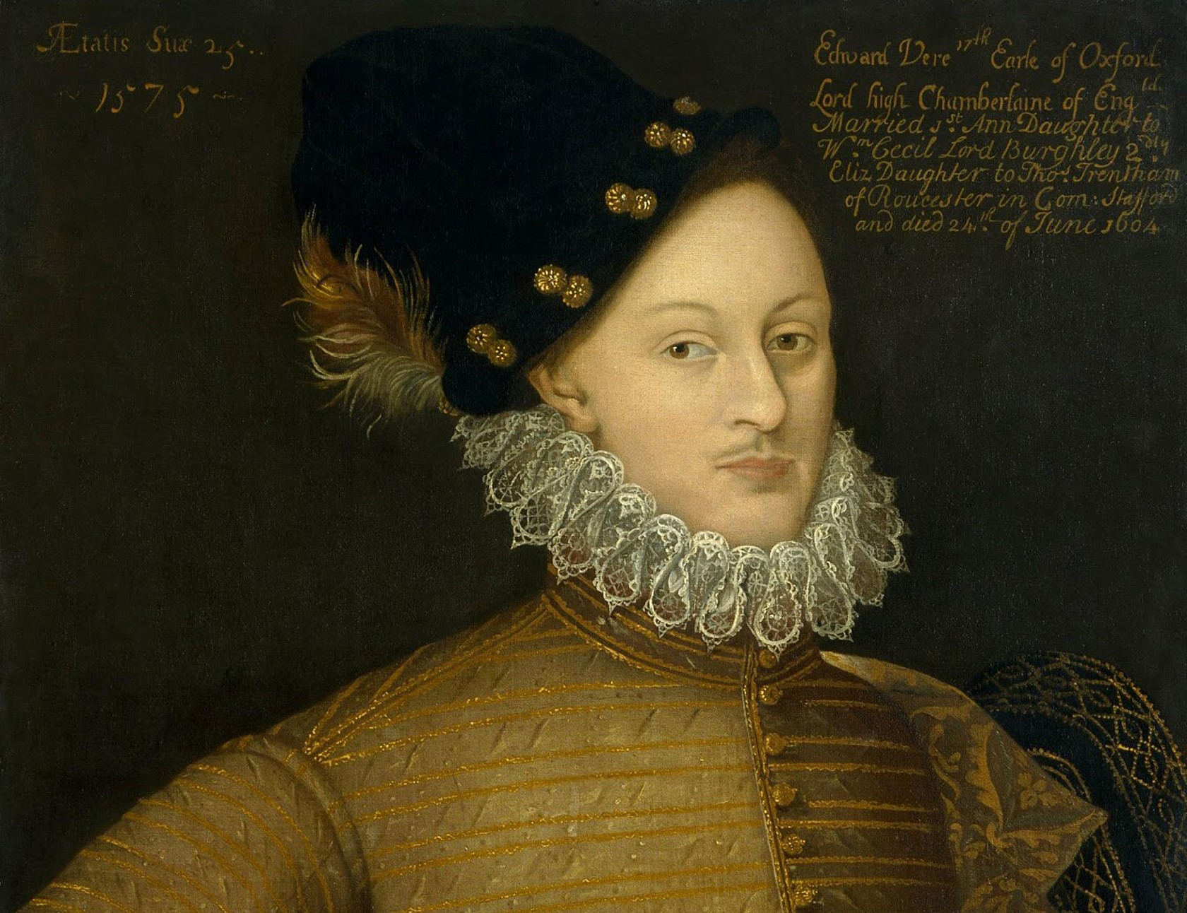 Edward de Vere facts 