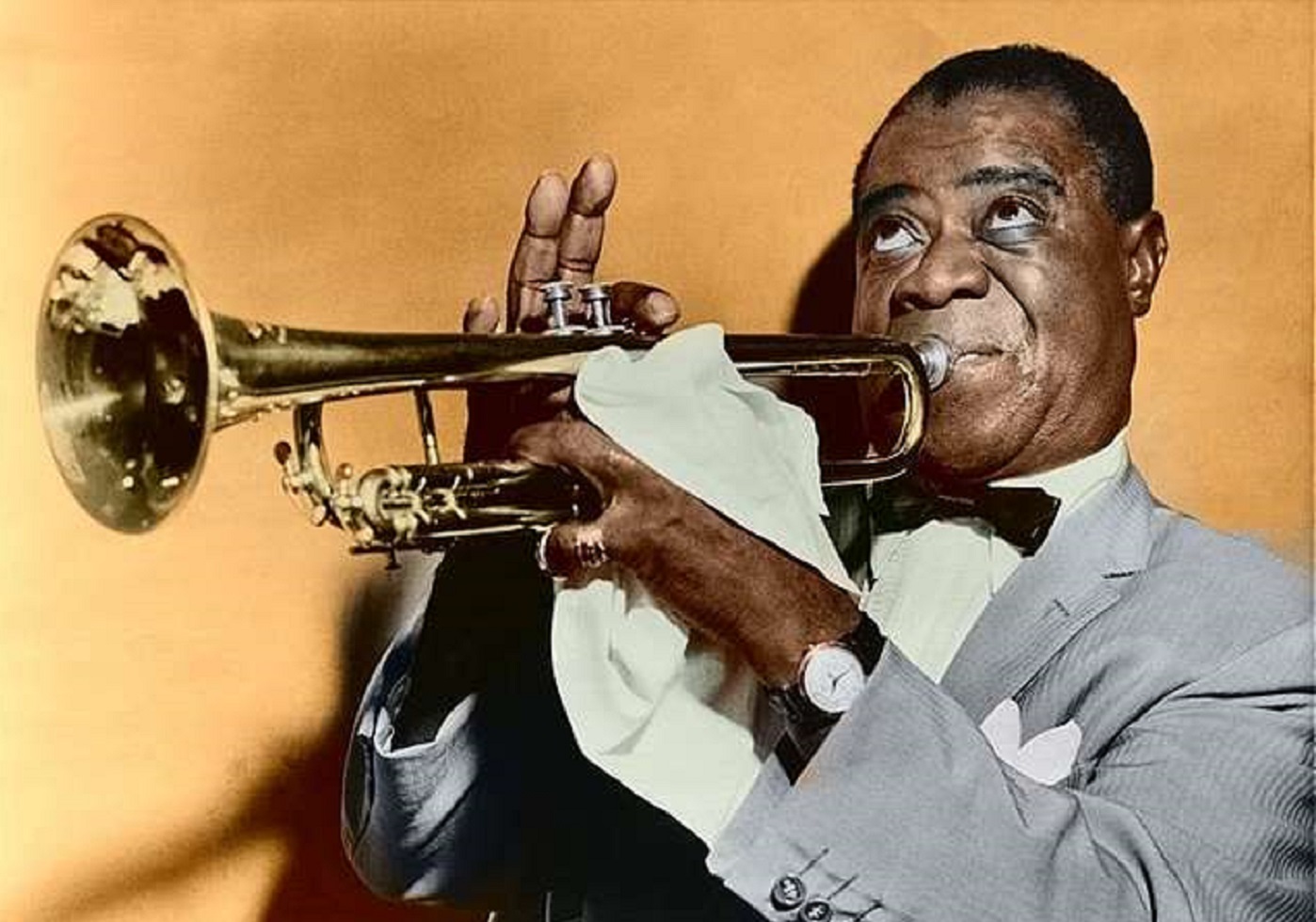 Jazz Trumpeter Louis Armstrong
