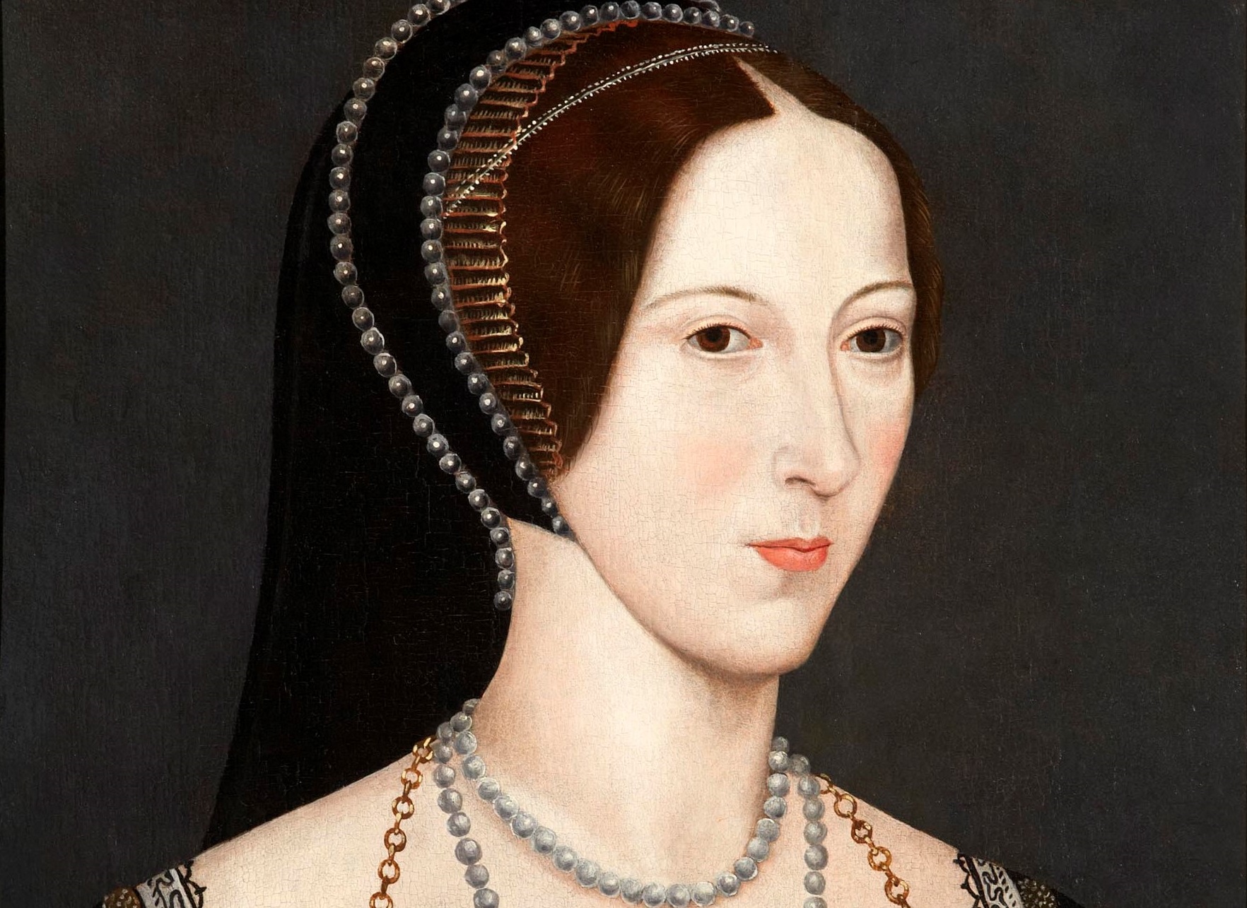 Painting of Anne Boleyn at Hever Castle, c. 1550