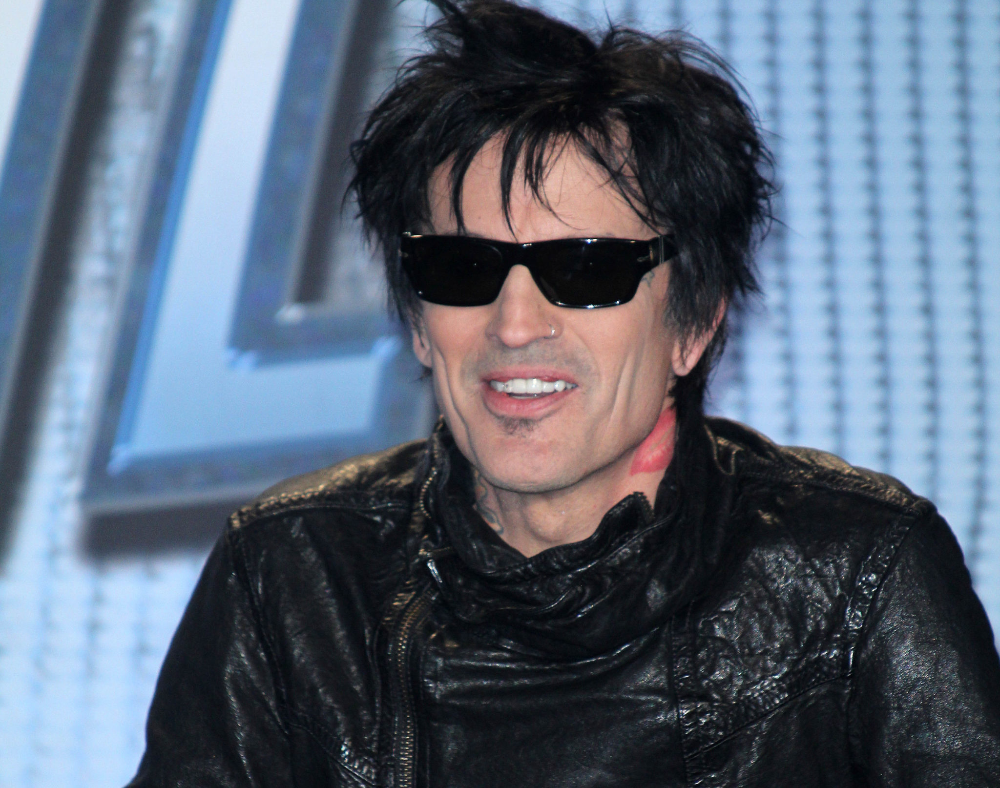 Tommy Lee at the KISS & Motley Crue Press Conference