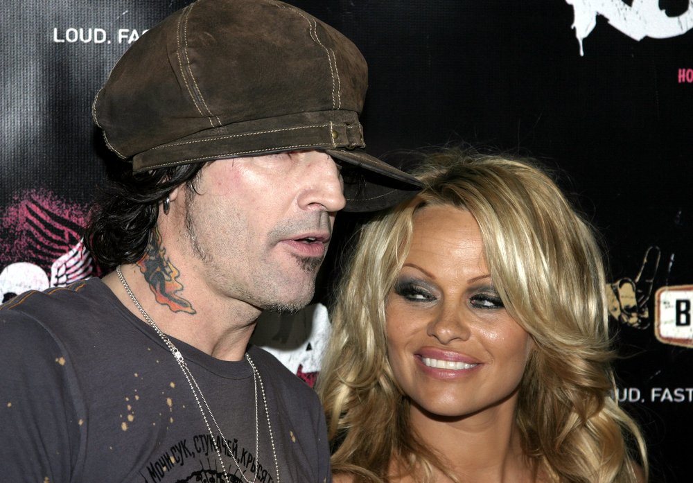 Tommy Lee and Pamela Anderson attend at the Rokbar Hollywood
