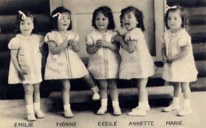 Dionne quintuplets facts