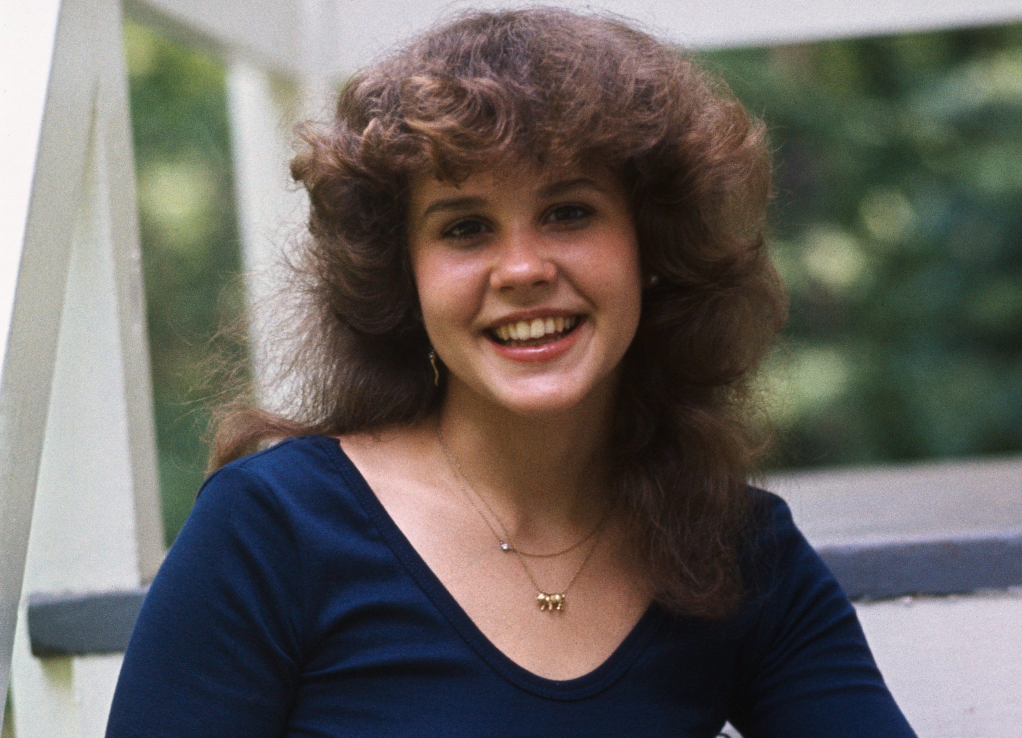 Actress Linda Blair, best known for her starring role in The Exorcist 1977 