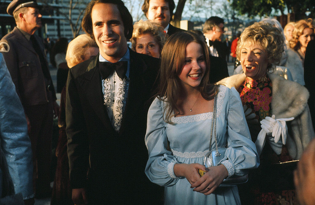 Actress Linda Blair at 46th Academy Awards