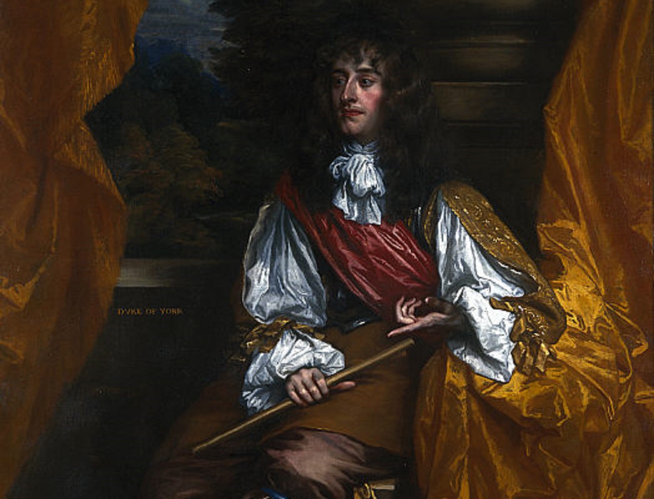 Portrait of King James II of England - 1661