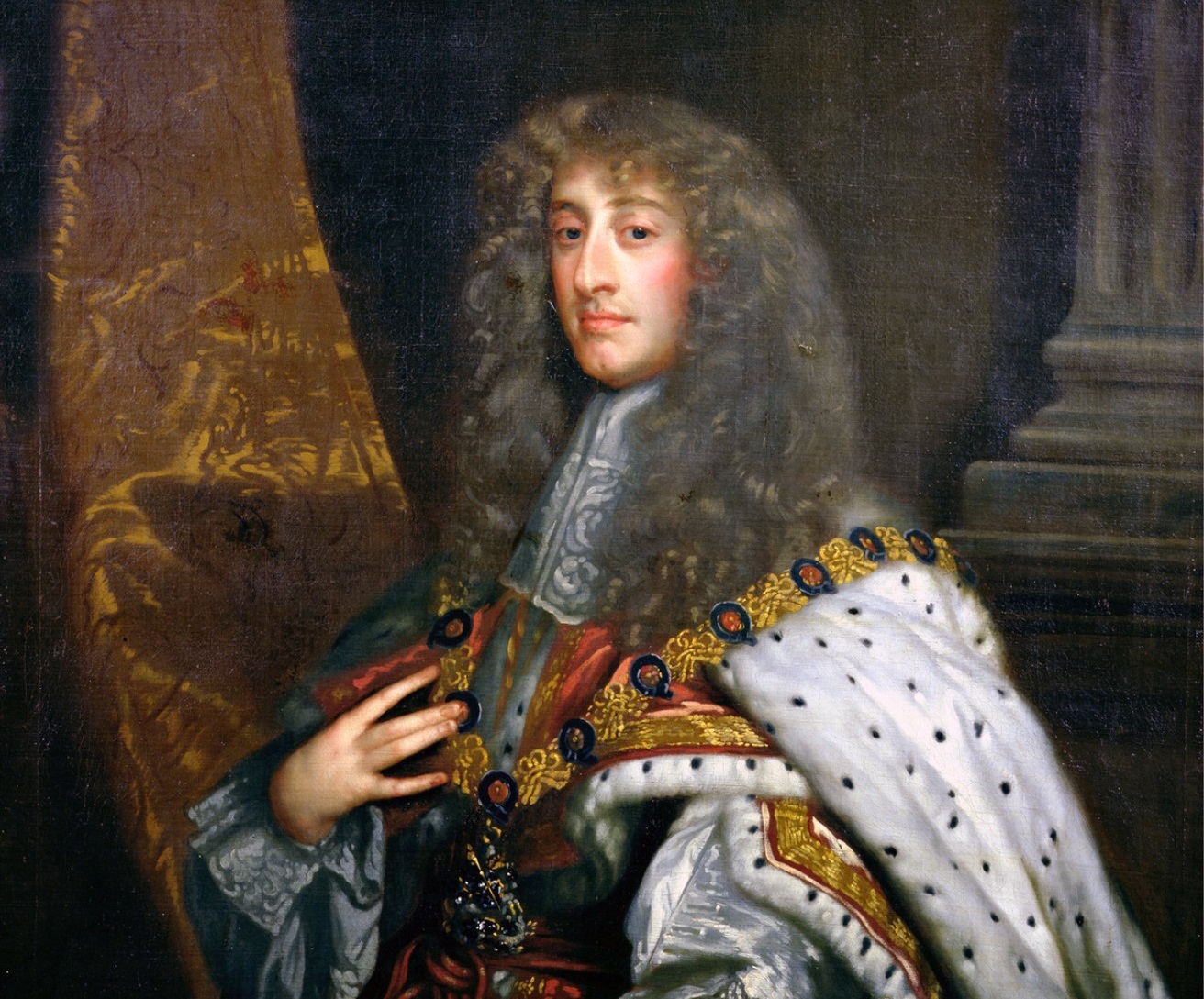 Portrait of King James II of England