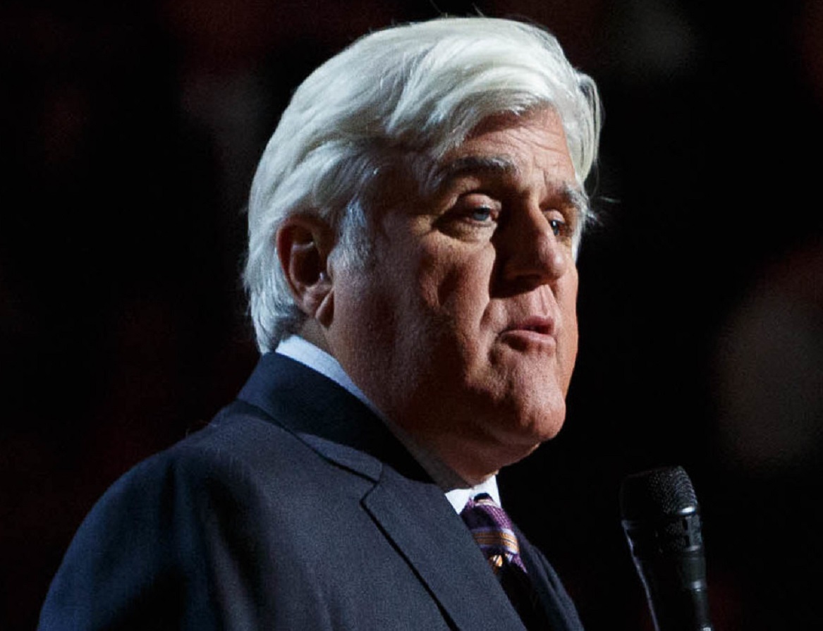 Jay Leno speaks at ceremony
