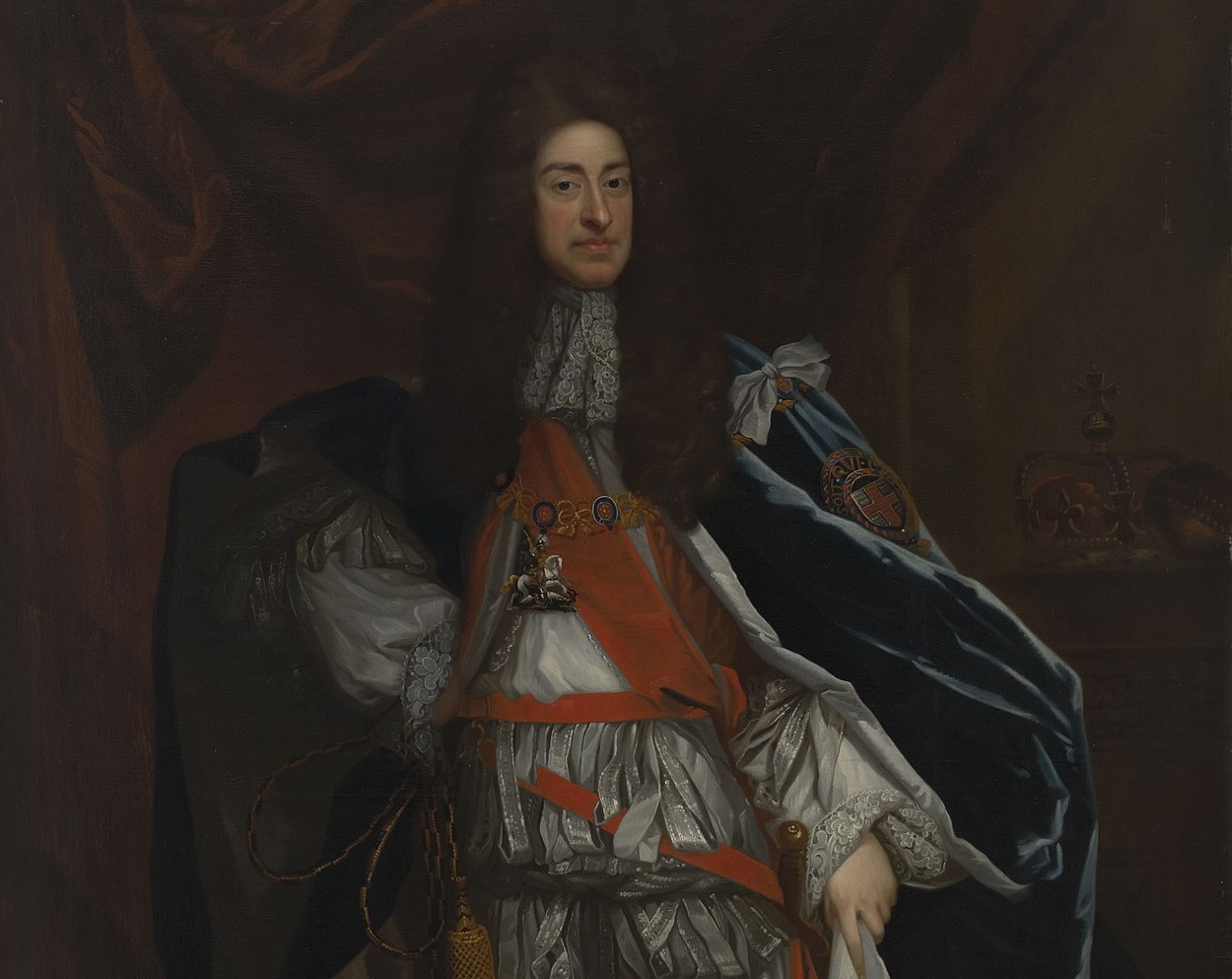 Portrait of King James II between 1685 and 1688