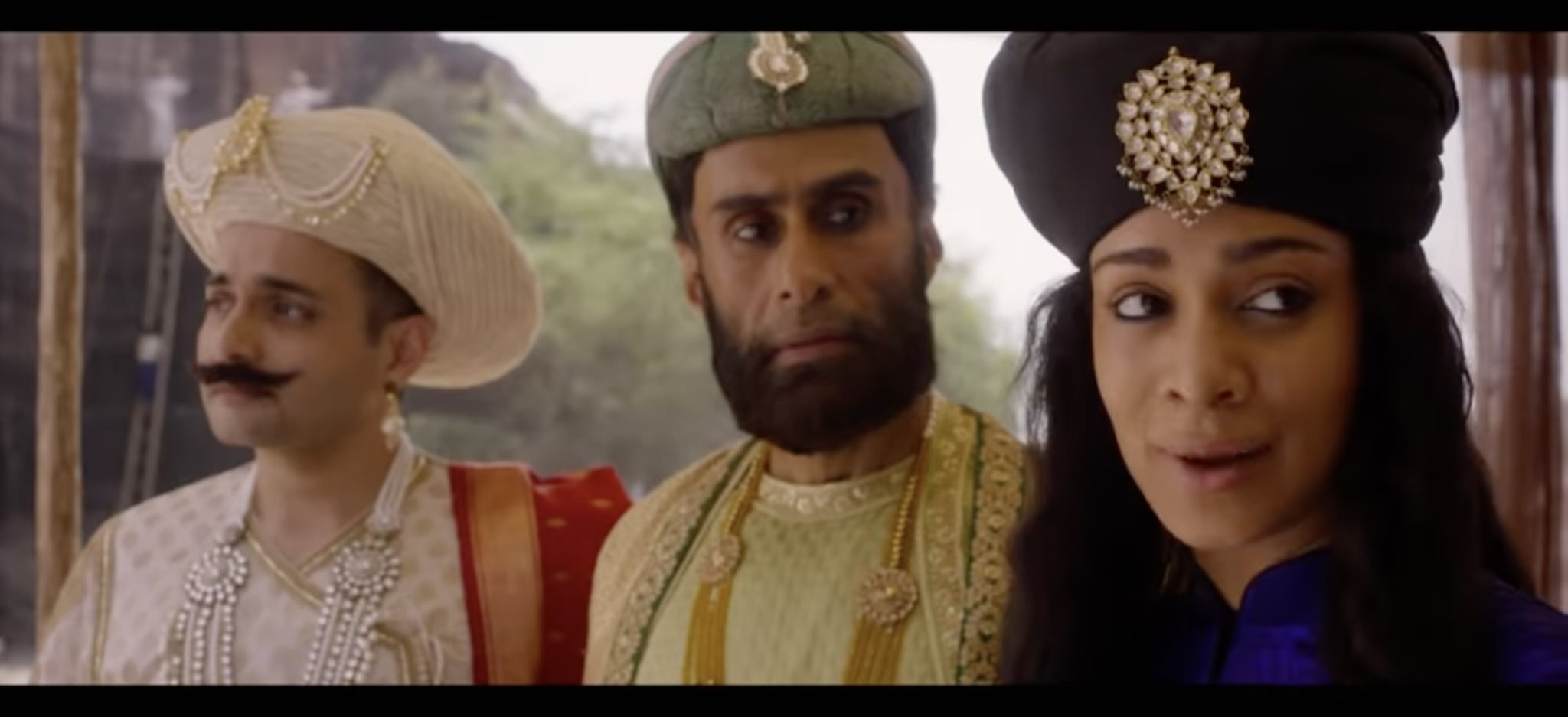 Lakshmi Bai, The Rani of Jhansi and two men