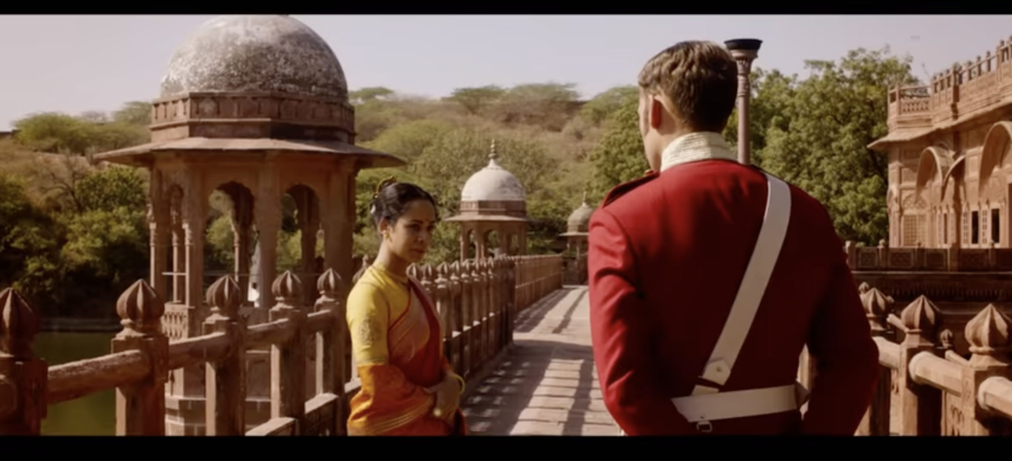 Lakshmi Bai, The Rani of Jhansi and a British official