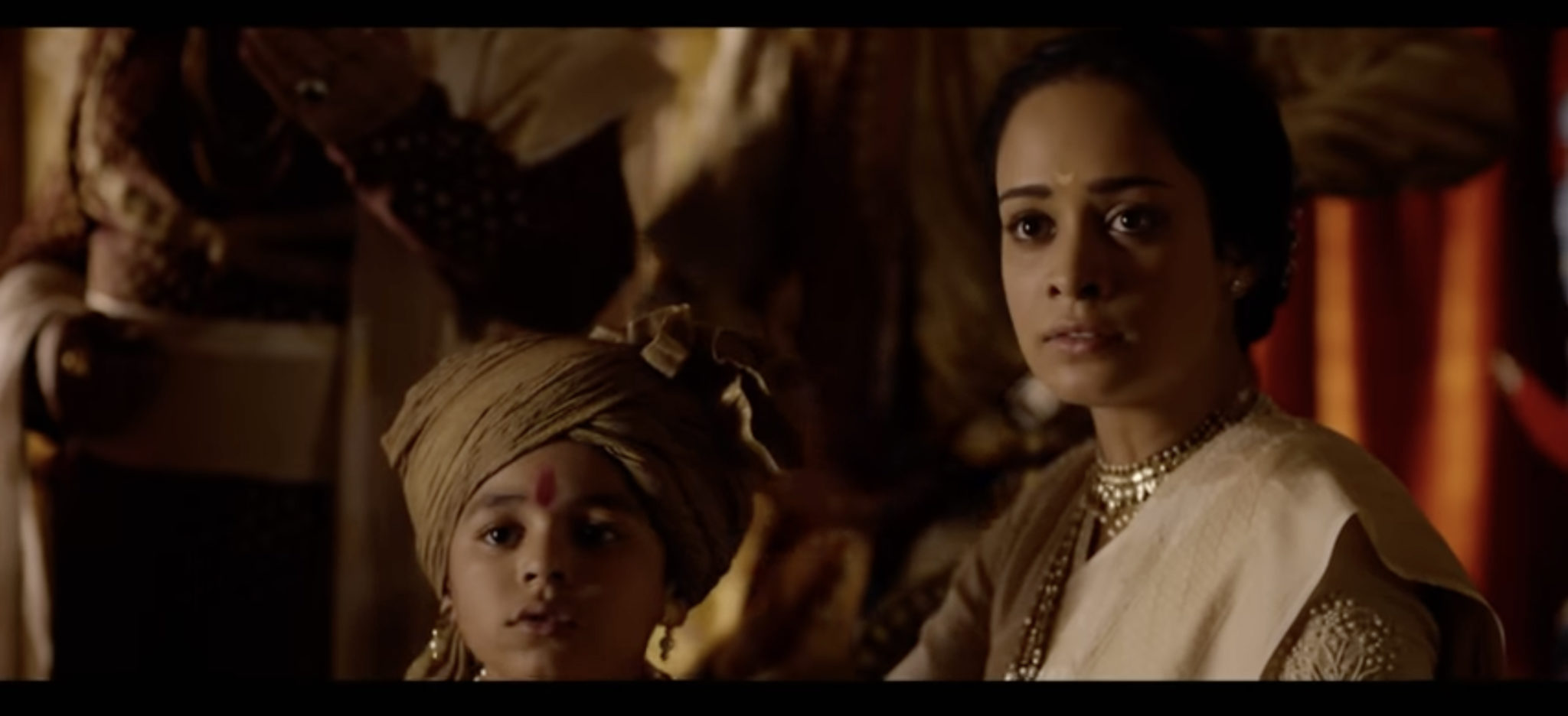 Lakshmi Bai, The Rani of Jhansi and her son