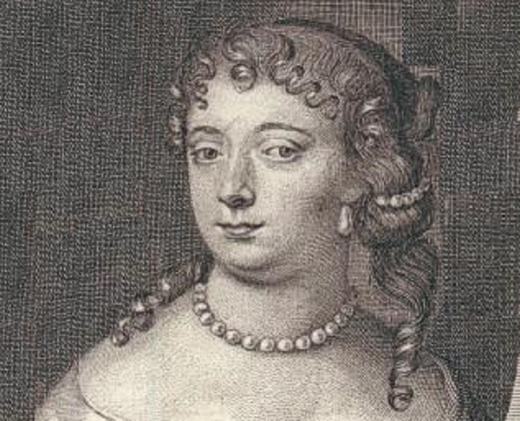 Anne Hyde - Public domain portrait engraving - from 1600 - 1699