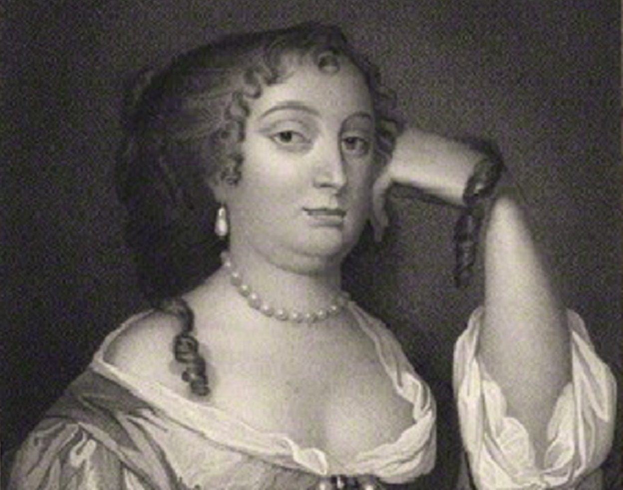 Portrait engraving of Anne Hyde - 1815