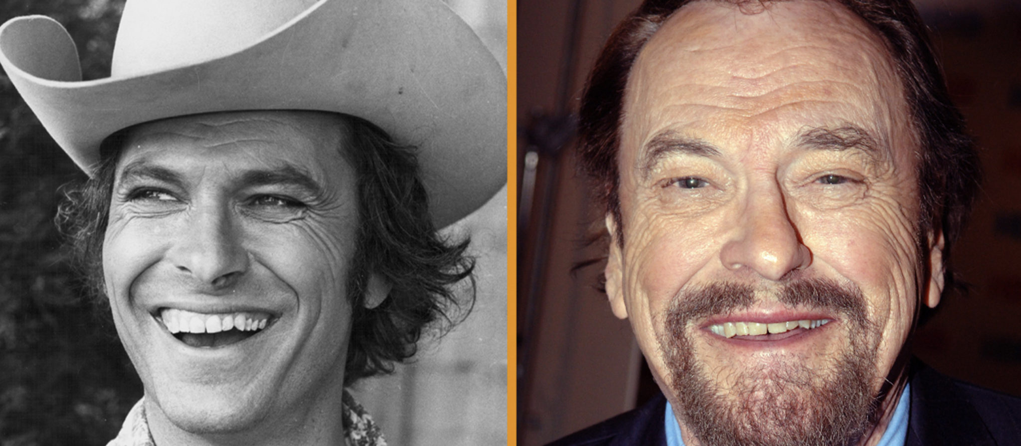 rip torn smiling and wearing hat