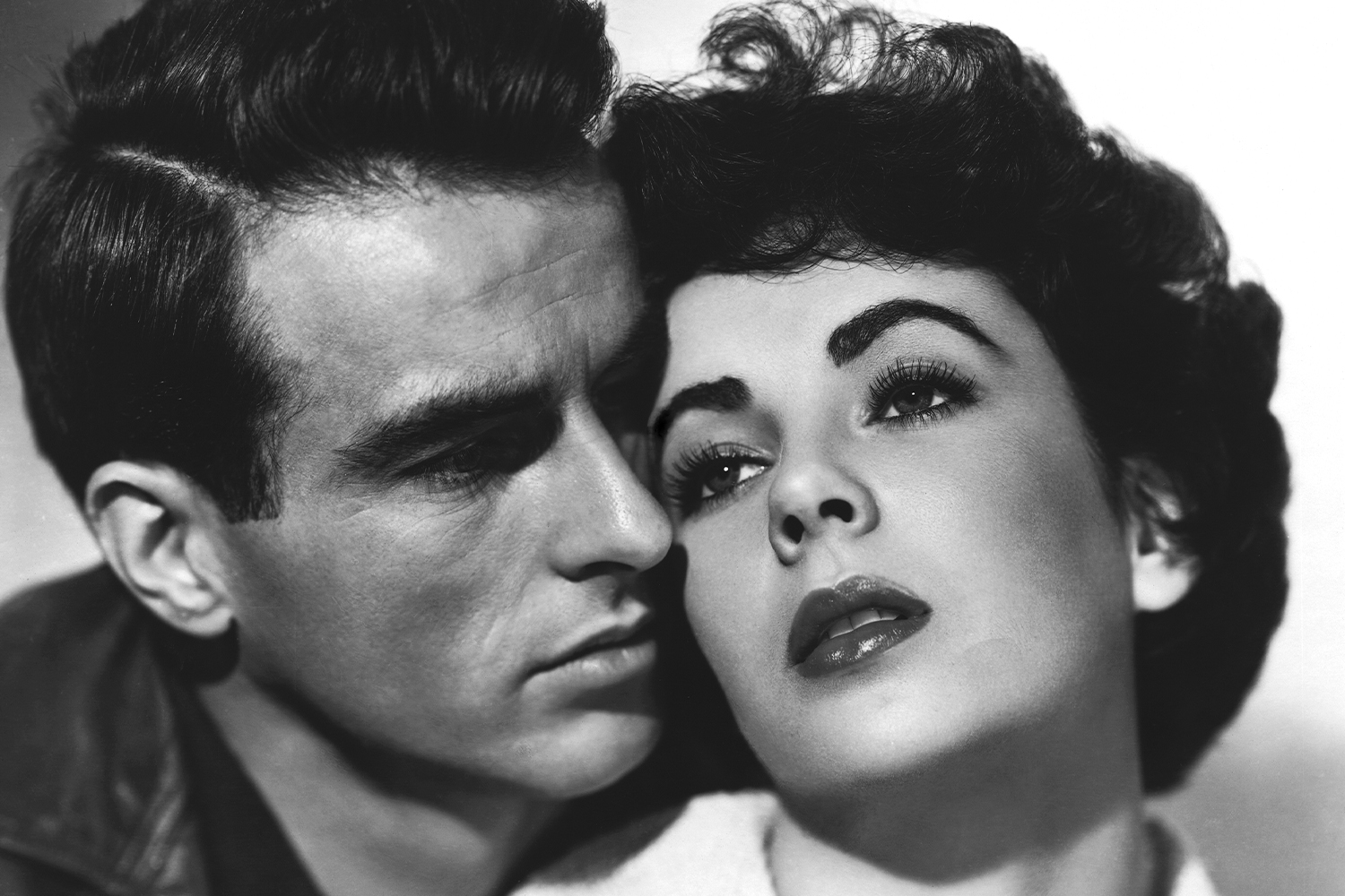 Gettyimages-526891684 Portrait Of Montgomery Clift And Elizabeth Taylor