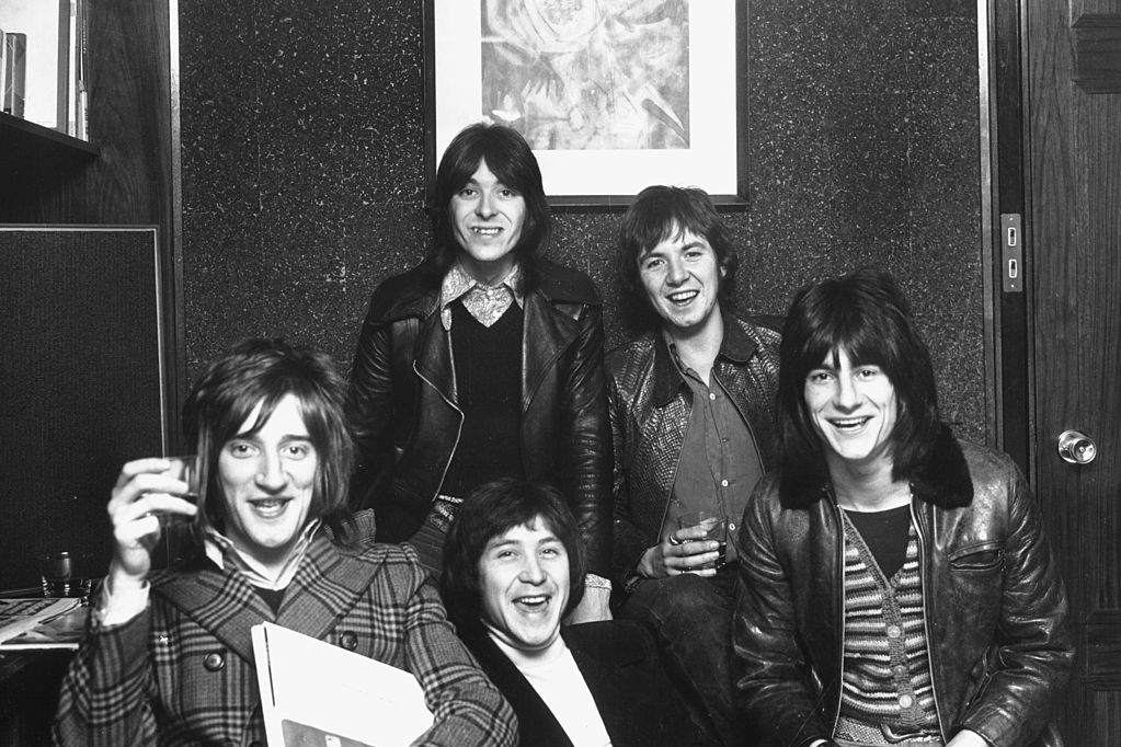 Rod Stewart 1974 in The Faces